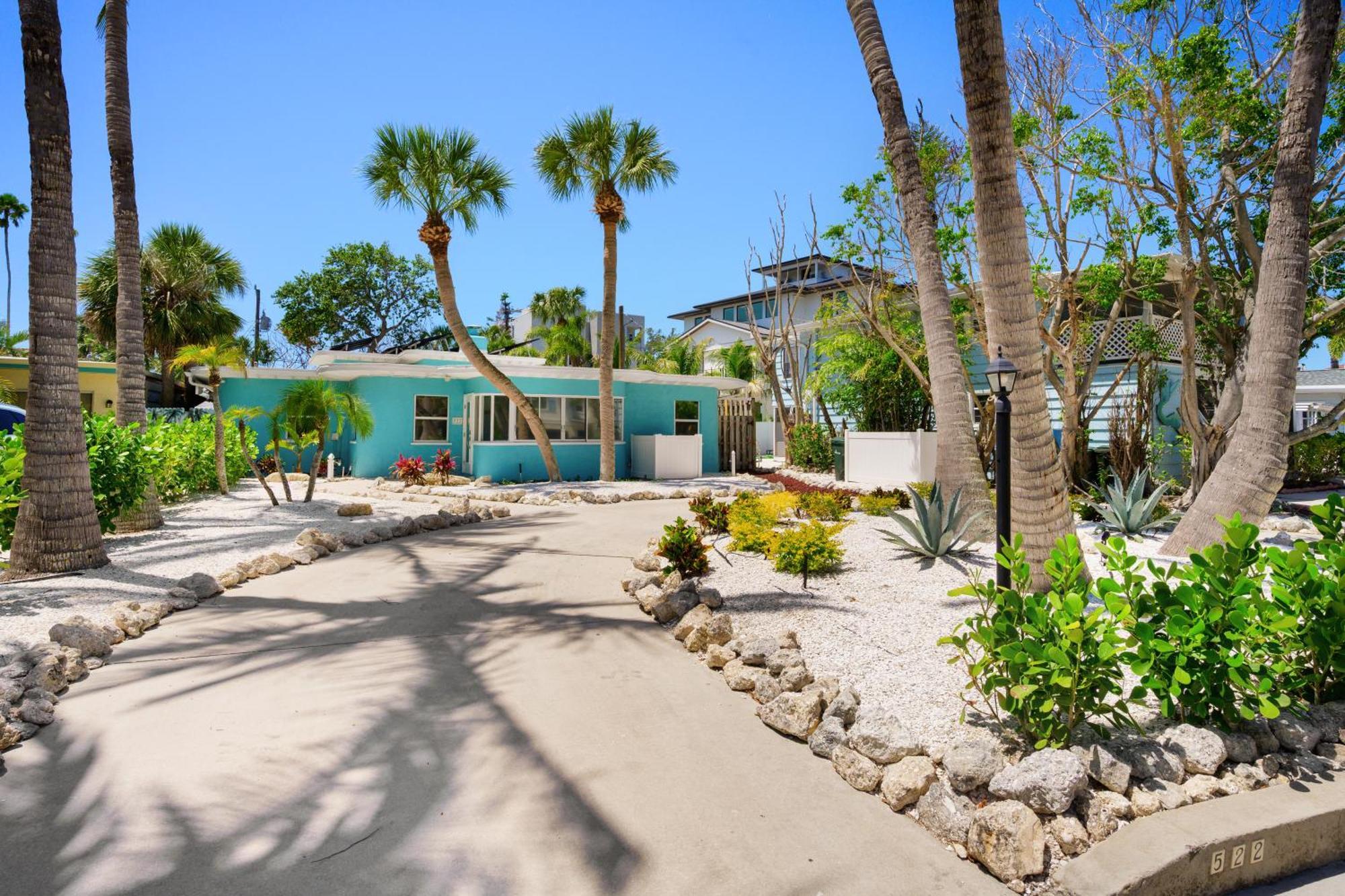 The Ringling Beach House Cayo Siesta Exterior foto
